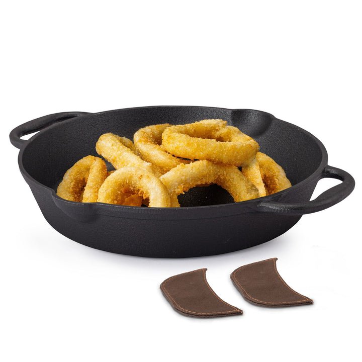 AGARO Royal Cast Iron Deep Fry Pan 25cm — AGARO product photograph