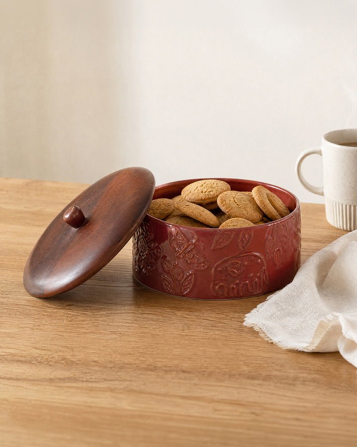 Chumbak Forest Embossed Storage Box — Chumbak product photograph