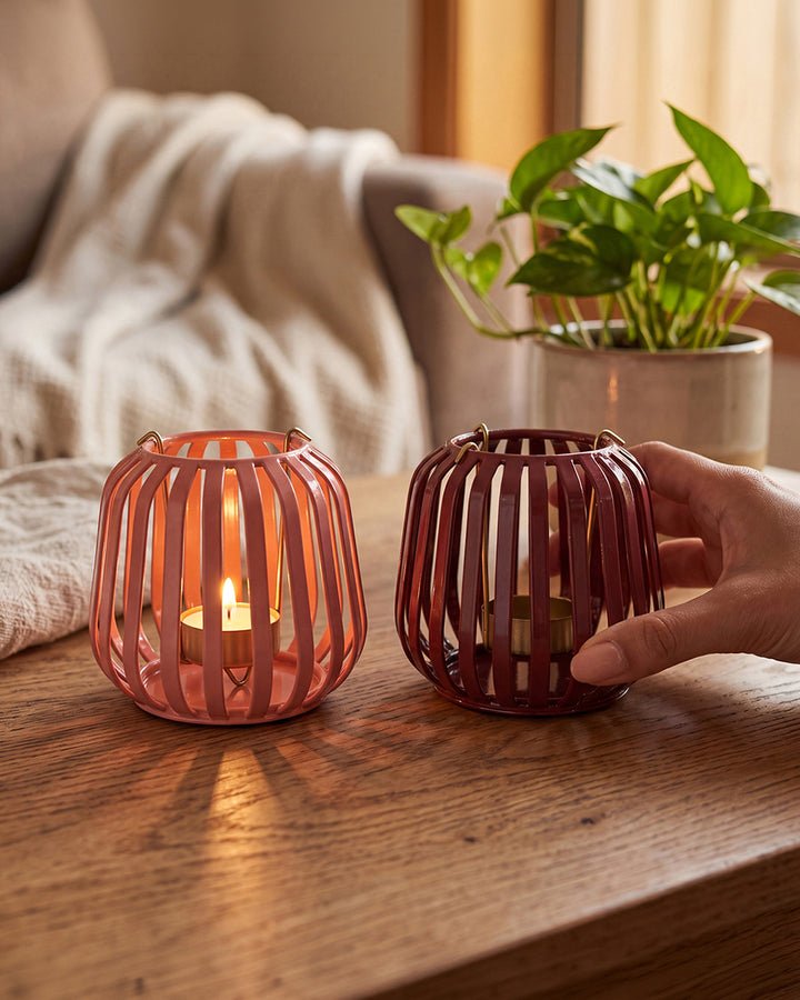 Chumbak Forest Glow Candle Holders, Set of 2 — Chumbak product photograph