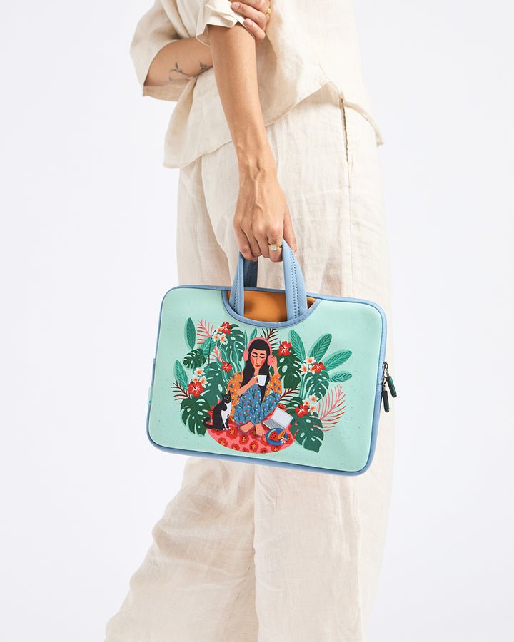 Chumbak Live Slow Laptop Sleeve 11-inch — Chumbak product photograph