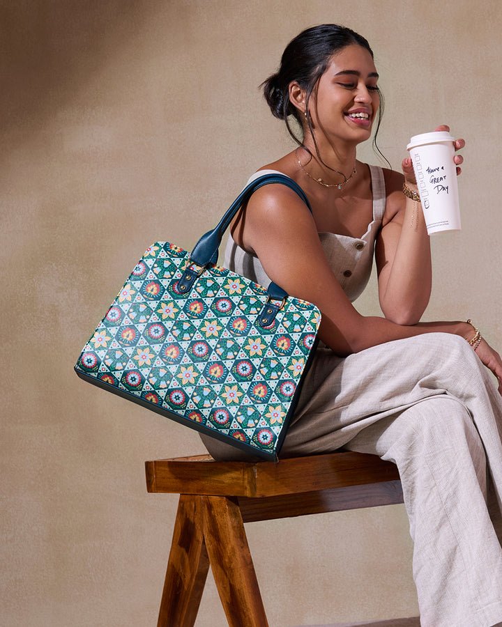 Chumbak Naples Floral Tote — Chumbak product photograph