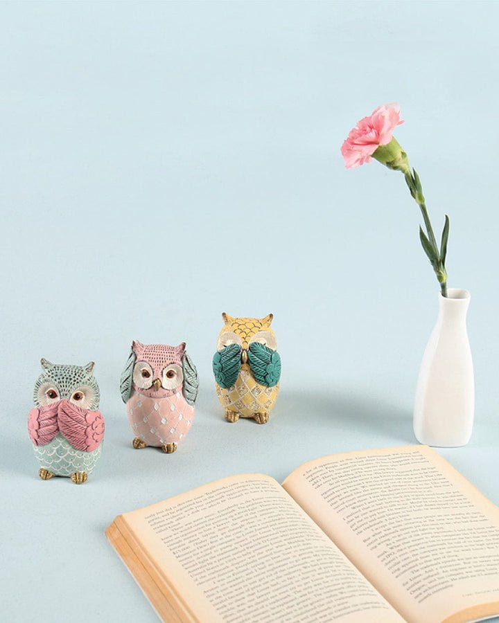 Chumbak Wise Owls Decor Set — Chumbak product photograph