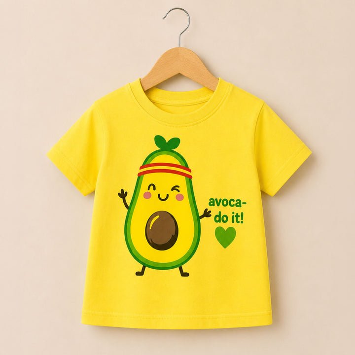 Moms Home Avocado Baby T-shirt, 6–12 Months — Moms Home product photograph